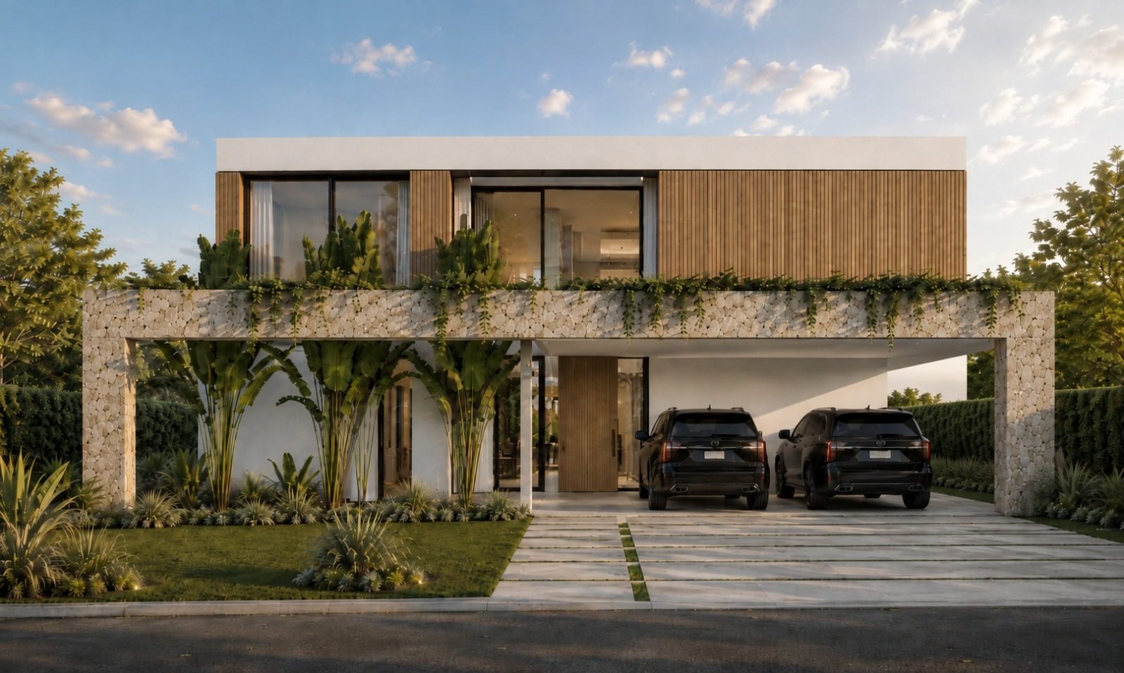 Fachada Casa Ceiba — La Providencia